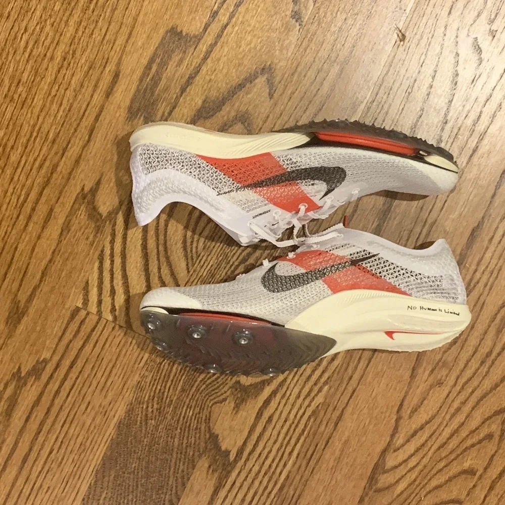 Nike Air Zoom Red White Victory EK Eliud Kipchoge Spikes Mens Size 12 FJ0668-100